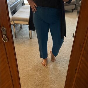 WHBM Teal Women's Slim Ankle Pants